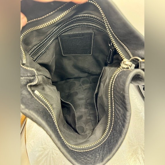 EUC Vintage Authentic COACH #1415 Black Leather Legacy Slim Crossbody - Picture 3 of 8